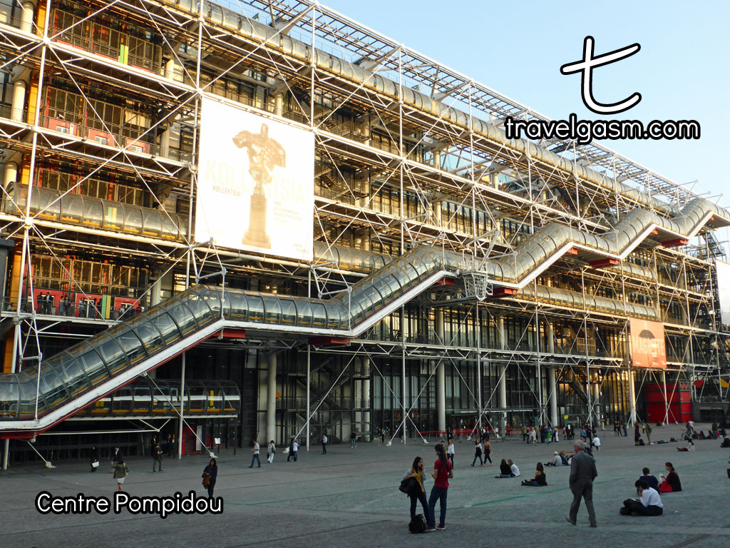 The Pompidou Centre and Le Marais