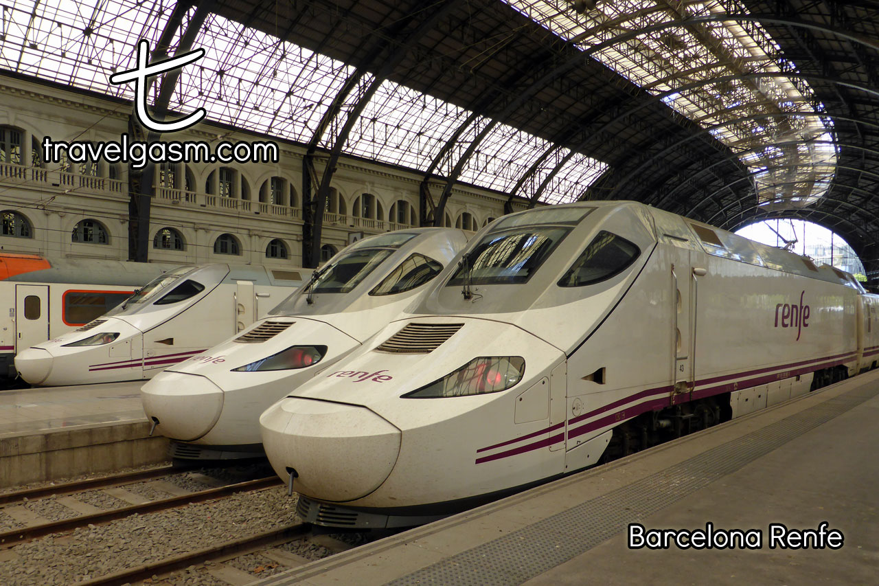 Barcelona Travel Photography, Renfe Regional Rail