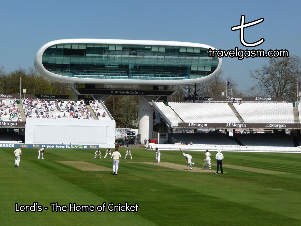 It doesn't get much more British than cricket at Lord's.