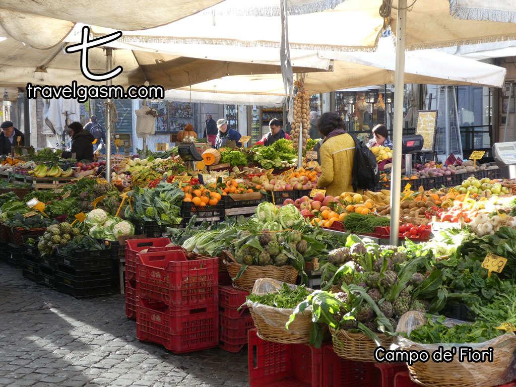 Rome Travel Photography, Campo de'Fiori