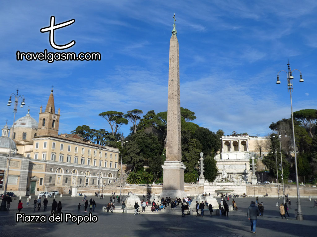 Rome Travel Photography, Piazza del Popolo