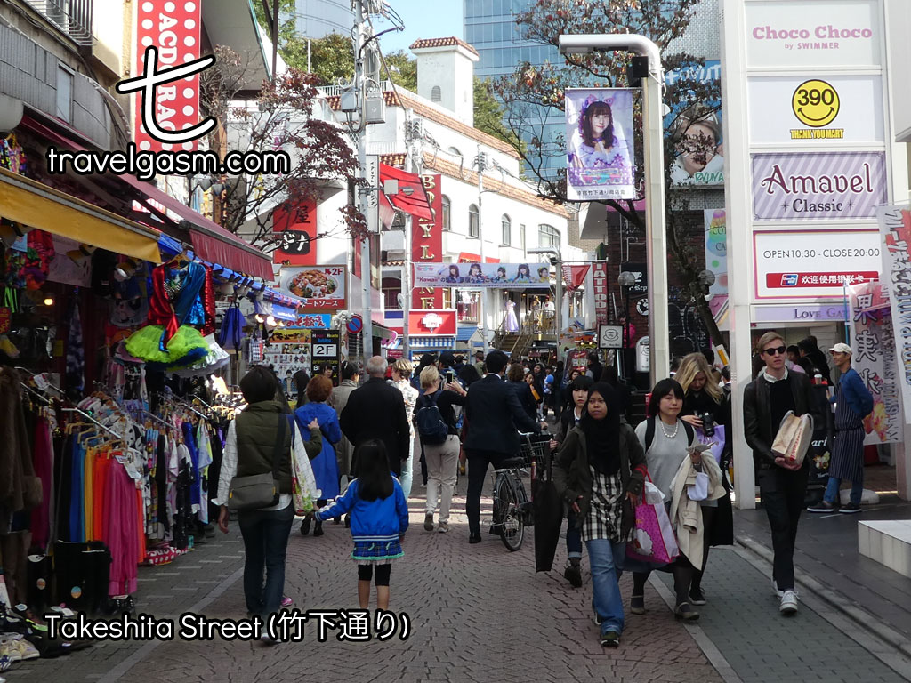 This people-only street is famous for shopping and hanging out.